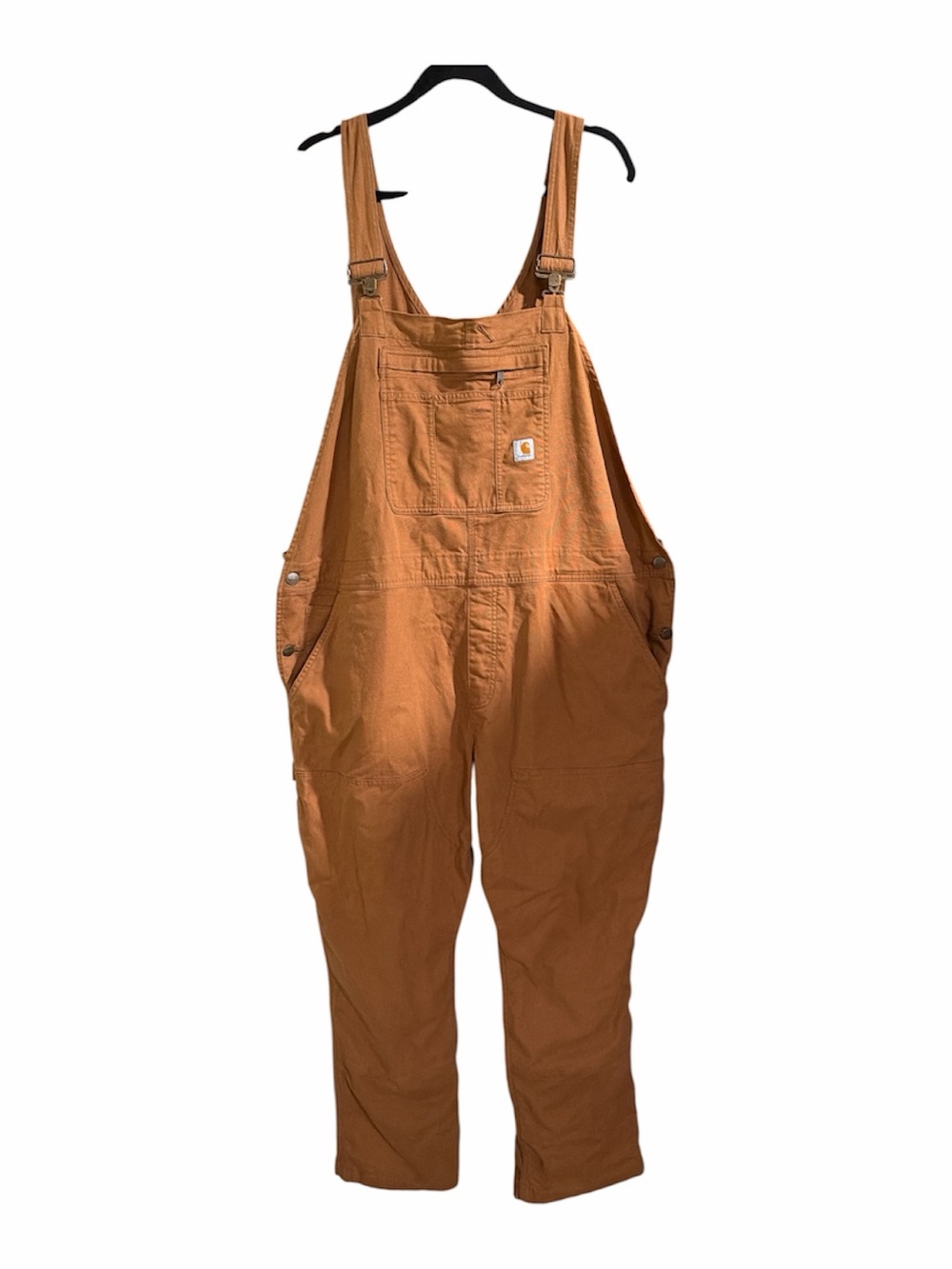Carhartt Women's Ashland Bib Overall in Brown